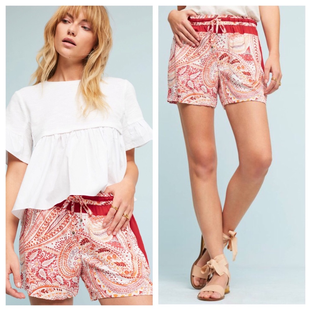 {Anthro} Hei Hei Shorts